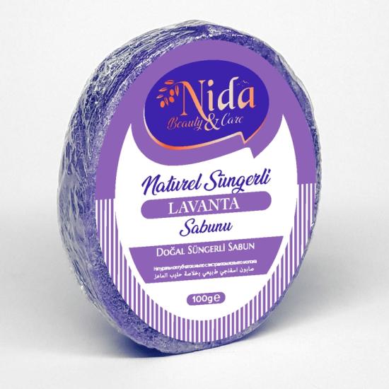 Natural Sponge Lavender Soap 100 gr